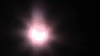 Partial Solar Eclipse Time-lapse October 23, 2014 Dead Horse Point, Utah