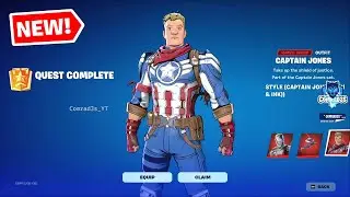 Fortnite Complete Week 10 Quests - How to EASILY get Captain Jones Pen & Ink Style in Fortnite