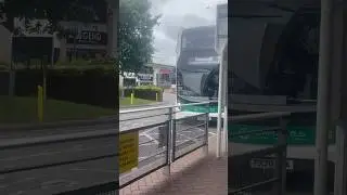 Bus Exterior Tour of Newport Bus 407 (YX70 OLA) Enviro 400 MMC