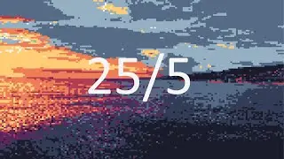 Study in peace at sunset near the sea 🌊🌆 - 25 minute Pomodoro Timer - 4 x 25 min