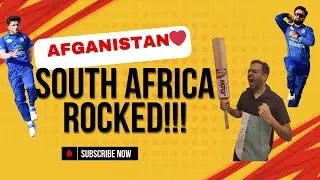 Afghanistan bowlers rattle South Africa in unfamiliar conditions | Semis revenge taken| #afghanistan
