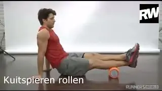 Foamroller: Kuitspieren rollen | Oefening | Hardlopen