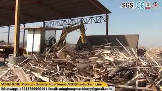 Fiberboard Production Line Mdf Production Line