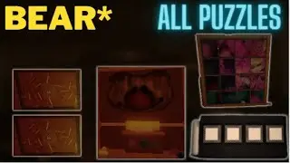 Roblox Bear* All Puzzle Locations In Greenton Asylum