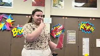 Color Words and Alphabet SIGN LANGUAGE for Kindergarten students 