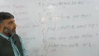 143 #Talking about a bus, train vehicle schedule #English language and learning with Dr Rahman