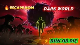 ESCAPE THE DARK WORLD 🌀 | Immersive Interactive Warm-Up | Full Body Workout