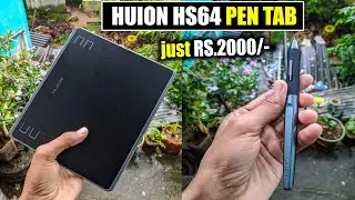 Best pentab for Online Teaching & Creators | HUION HS64 pentab Just Rs.2000/-
