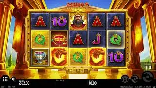Midas Golden Touch Slot Video Demo - 96.1% RTP