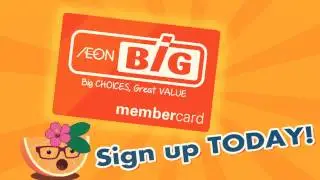 [CHI] MY AEON BiG Member Card Benefits