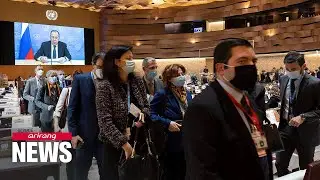 Diplomats walk out of Russian FM's speech at UN Human Rights Council