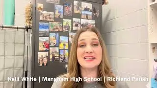 Kelli White, Richland Parish Teacher of the Year: Innovation and Leadership