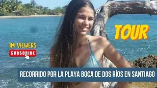 🌊 Visitando la (PLAYA BOCA DE DOS RÍOS) 🏊‍ en Santiago de Cuba 🇨🇺 | Hospedaje de casa en la playa🏝