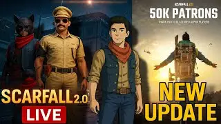 Scarfall 2.0 live | night live game play by RUSHER | custom mumbai map @ScarFall2.0 #live