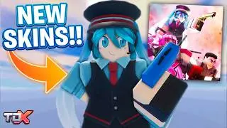 Обзор новых скинов TDX ко Дню святого Валентина!! | ROBLOX TDX