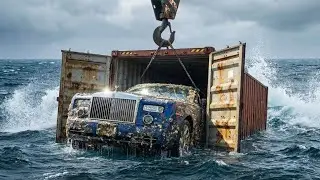 Uncovering a Blue Rolls-Royce Lost Deep in the Ocean
