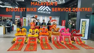 Inside Malaysia&rsquo;s Largest Motorcycle Service Centre! | MForce Segambut Grand Launch
