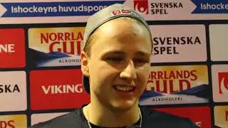 241009 Intervju med Albert Wikman, SSK efter vinsten mot Djurg&aring;rden