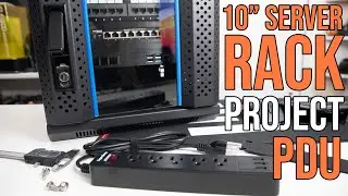 Power Distribution Unit (PDU) for 10 Inch Server Rack Project