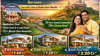 Barsana Mein Luxury Villa | Radha Rani Mandir View | Divine Vasundhara 