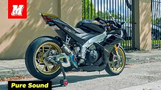 Aprilia RSV4 Factory with SC Project Exhaust Pure Sound | Motomillion