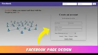 Facebook Page Design In HTML CSS | Facebook Page Kese Design Karte He | Satya Gyan A4