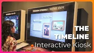 THE TIMELINE | Interactive Kiosk | Aguad History Museum | One Kiosk | OORJA