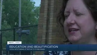 Local artists, city working to beautify Grand Rapids storm drains