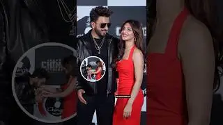 Ranveer Singh & Sreeleela&hearts;️🔥look so adorable together at the &ldquo;Agent Ching Attacks&rdquo; launch|TUS