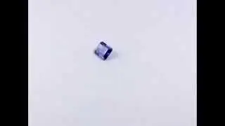 Loose Cubic Zirconia Tanznaite Emerald Step Cut Synthetic Gemstones Wholesale