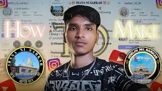 HOW TO MAKE PROFILE PICTURE LIKE &ldquo;IRANA_NI_SARKAR&rdquo; 🔥 | Instagram DP Tutorial | #Devipujak_Samaj