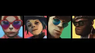 Gorillaz - Party Town (Andromeda Demo)