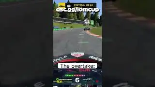 What an overtake 😂 | Lom1138 Cup