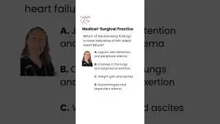 Nursing Med-Surg Practice Question #futurern