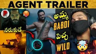 Agent Movie Trailer : Reaction : Akhil Akkineni : Mammootty : RatpacCheck : Agent Trailer : movies