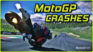 MotoGP 20 | CRASHES Compilation #12 | CZECH GP | BRNO | PC GAME