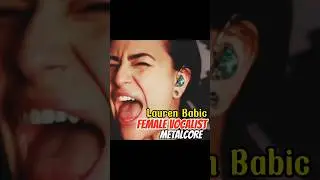 Lauren Babic, the woman who has the Scream Cadas technique🔥 #laurenbabic