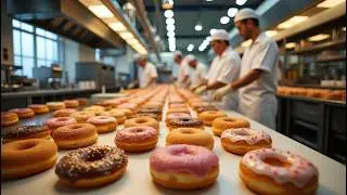 Inside the Donut Factory | Donuts Factory Process