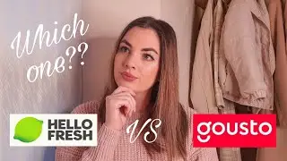 GOUSTO VS HELLO FRESH! * Which should you pick?? Full week trials, speed cooking & honest review! *