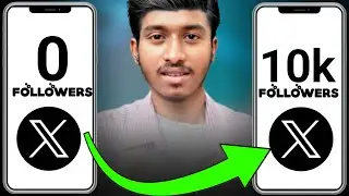 How to increase Twitter Followers Free | How to Grow on Twitter X | কিভাবে টুইটার ফলোয়ার বাড়াবো