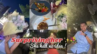 She Deserves to Be Happy | Surprise Date Vlog | @bktwiprasa 