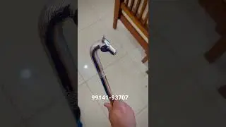 Stainless steel horse head stick