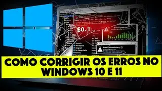 Como ENCONTRAR e CORRIGIR ERROS do WINDOWS 10 e 11