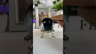 Personalize your sphere 🥹 #personalizedgift #spherewithvideo #pet #doglover #memories #crystalball