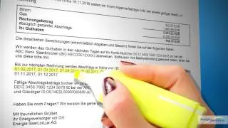 Energie SaarLorLux &ndash; Erkl&auml;rung Jahresrechnung Arabisch