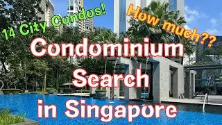 Home search in Singapore! 14 luxurious condominiums with beautiful facilities, pool, gym and more!