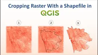 Cropping Raster using a Shapefile in QGIS | Clipping Raster