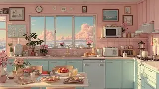 Relaxing Lofi Beats For Study & Sleep | Calm Aesthetic Kitchen Vibes