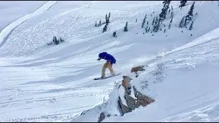 Insane Day at SNOWBIRD Utah 2019 Snowboarding!!!