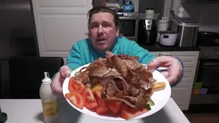 Unboxing, Mukbang Görans Döner Kebab från Lidl samt Eldorado Klyftpotatis från Willys m.m
